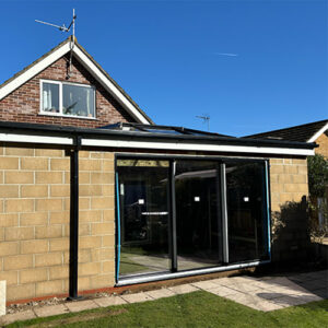 Bi folds and warm roof system2 Bi Fold doors and warm roof system2